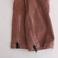 Ermanno Scervino Chic Brown Capri Cropped Pants for Elegant Evenings