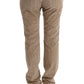 Ermanno Scervino Beige Regular Fit Luxe Trousers