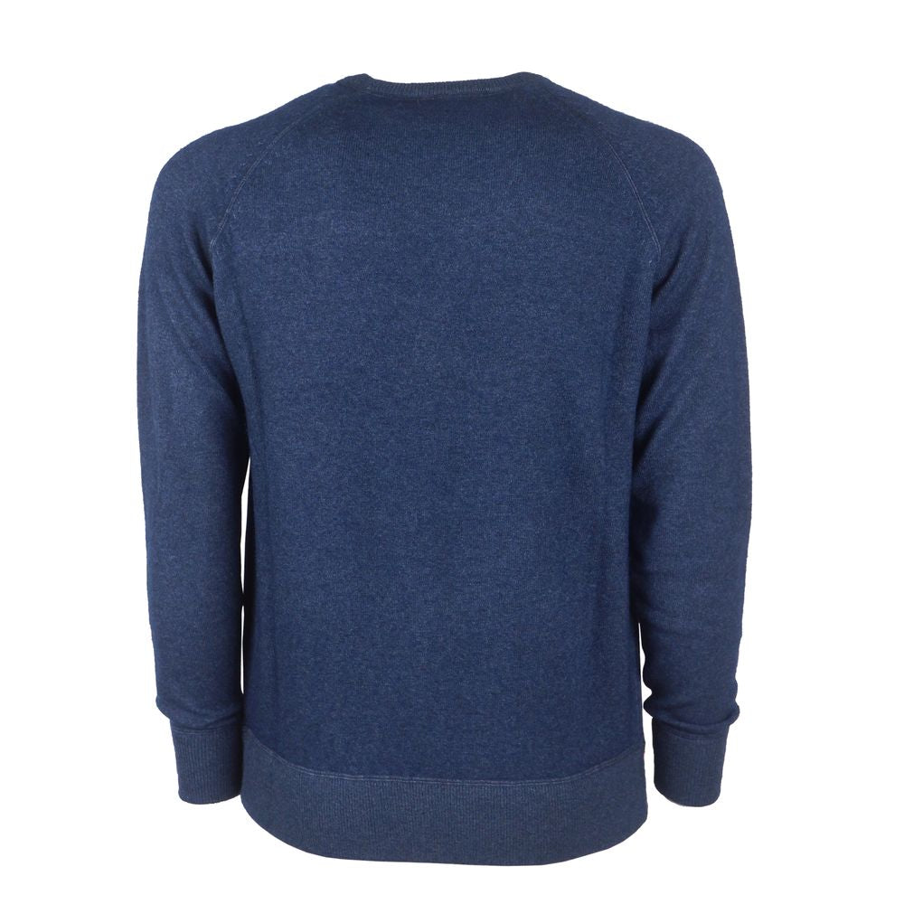 Emilio Romanelli Elegant Cashmere Crew Neck Sweater