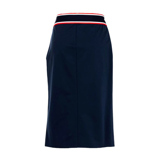 PINKO Blue Viscose Skirt