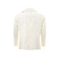 Sealup Elegant White Cotton Jacket for Men