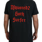 Dsquared² Black Chain Embellished Cotton Short Sleeve T-shirt