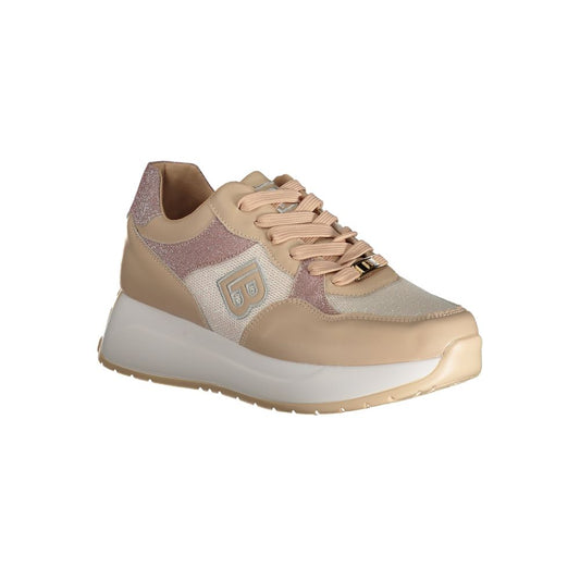 Laura Biagiotti Beige Polyester Sneaker