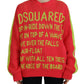 Dsquared² Multicolor Cotton Knitted Crewneck Pullover Sweater