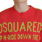 Dsquared² Multicolor Cotton Knitted Crewneck Pullover Sweater