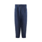 Emporio Armani Elegant Linen Blue Trousers for Men