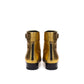 Saint Laurent Gold Leather Boot