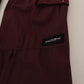 Dolce & Gabbana Bordeaux Cargo Jogger Trouser Cotton Pants