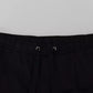 Dolce & Gabbana Black Jogging Trouser Cotton Stretch Pants