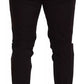 Dolce & Gabbana Brown Skinny Men Cotton Stretch Pants