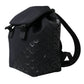 Dolce & Gabbana Black Neoprene Nylon DG Logo School Backpack Bag