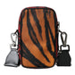 Dolce & Gabbana Multicolor Tiger Print Nylon Logo Cross Body Bag