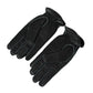 Dolce & Gabbana Black Deer Leather Wrist Length Gloves