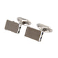 Dolce & Gabbana Silver Plated Metal Brass Pin Men Cufflinks