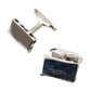 Dolce & Gabbana Silver Plated Metal Brass Pin Men Cufflinks