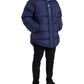 Dolce & Gabbana Navy Blue Quilted Windbreaker Puffer Jacket