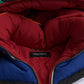 Dolce & Gabbana Multicolor Quilted Hooded Puffer Jacket