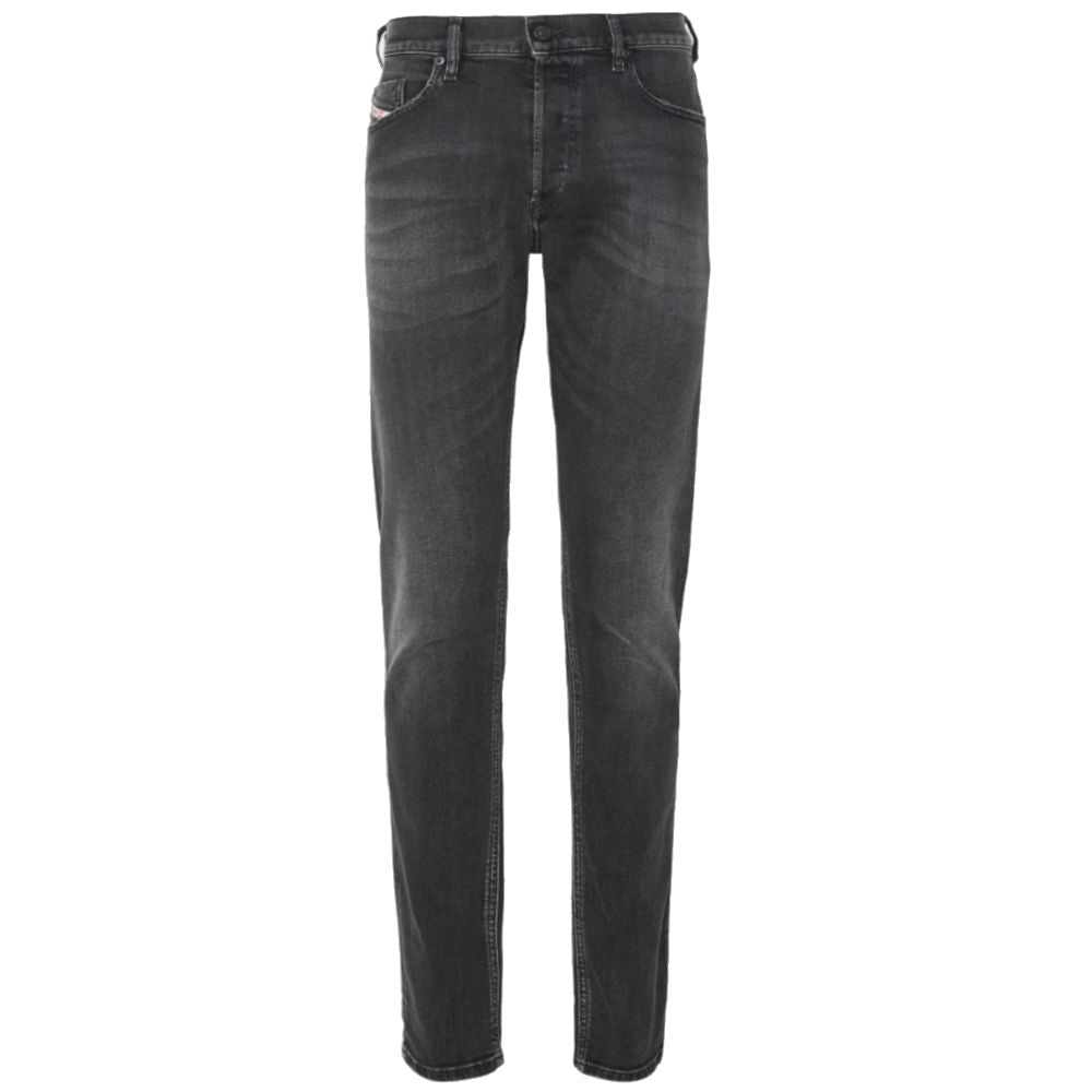 Diesel Black Cotton Jeans & Pant