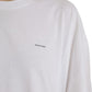 Balenciaga White Cotton Crew Neck Short Sleeves T-shirt