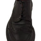 Dolce & Gabbana Black Leather Brogue Oxford Dress Shoes