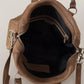 Dolce & Gabbana Brown Leather Shoulder Strap Travel Messenger Gym Men Bag