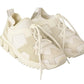 Dolce & Gabbana White Fabric Suede Sorrento Lace Up Sneakers Shoes