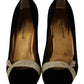 Dolce & Gabbana Black Velvet Ayers High Heels Pumps Shoes