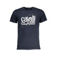 Cavalli Class Blue Cotton T-Shirt