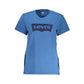 Levi's Blue Cotton Women T-Shirt