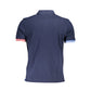 La Martina Elegant Blue Contrast Detail Polo Shirt