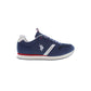 U.S. POLO ASSN. Blue Polyester Men Sneaker