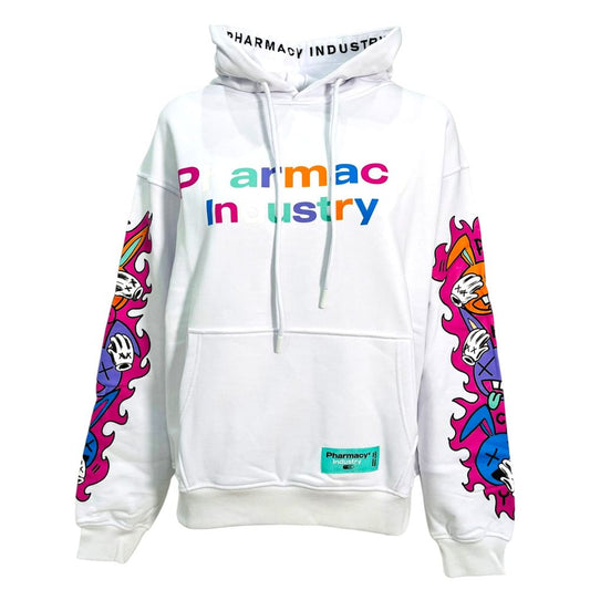 Pharmacy Industry White Cotton Women Sweatshirt