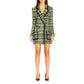 Elisabetta Franchi Elegant Forest Green Buttoned Jacket