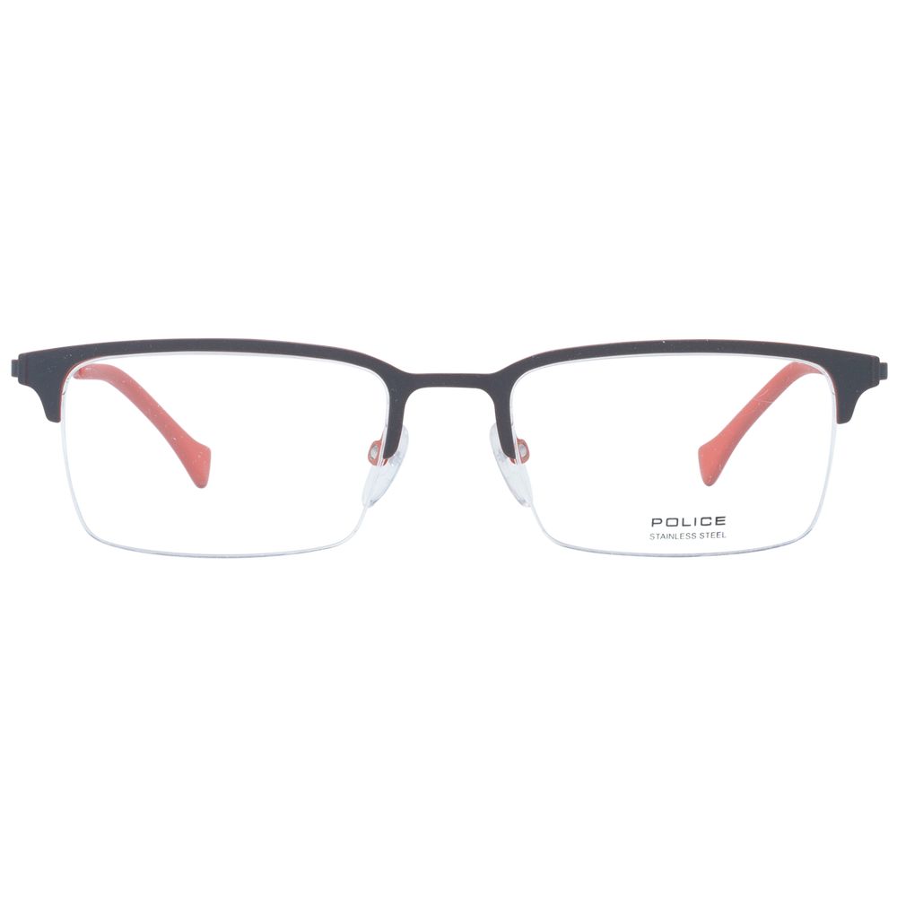 Police Red Men Optical Frames