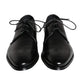 Dolce & Gabbana Black Calfskin Leather Derby Men Dress Shoes