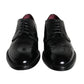 Dolce & Gabbana Black Calfskin Leather Derby Men Dress Shoes