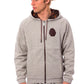 Billionaire Italian Couture Elegant Gray Cotton Sweatsuit Ensemble