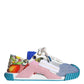 Dolce & Gabbana Multicolor Patchwork NS1 Low Top Sneaker Shoes