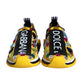 Dolce & Gabbana Yellow Sorrento Crystals Sneakers Womens Shoes