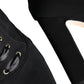 Dolce & Gabbana Black Jersey Stretch Ankle Booties Shoes