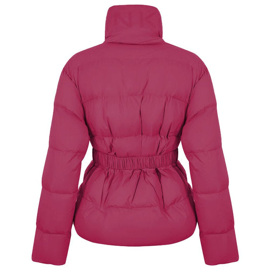 PINKO Fuchsia Nylon Jackets & Coat