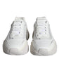 Dolce & Gabbana White DAYMASTER Calf Leather Sneakers Shoes