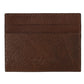 Billionaire Italian Couture Elegant Leather Men's Wallet in Brown