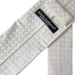 Dolce & Gabbana White Dotted Silk Classic Adjustable Men Tie