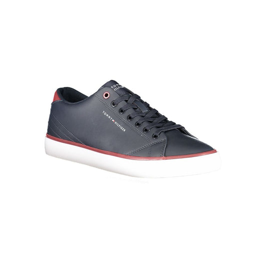 Tommy Hilfiger Blue Polyester Sneaker