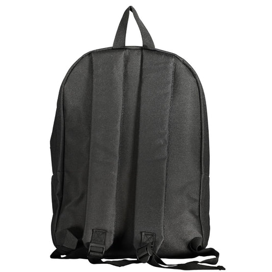 Lotto Black Polyester Backpack