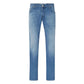 Jacob Cohen Light Blue Cotton Jeans & Pant