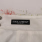 Dolce & Gabbana Elegant Floral High-Waist Pencil Skirt