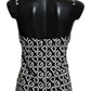 Dolce & Gabbana Black DG Mania Print Sleeveless Swimwear