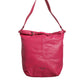 Patrizia Pepe Fuchsia Pink Leather Shoulder Purse Tote Bag